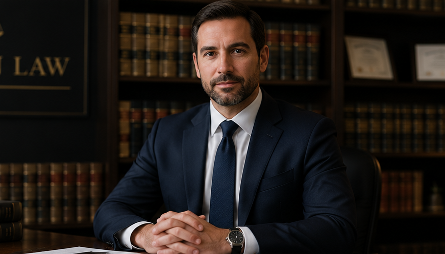 Eviction lawyer consulting with a New Jersey landlord